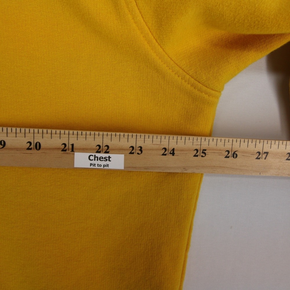Vintage Nike Hoodie Mens XL Yellow Oregon Patches There Is No Finish Line - Picture 6 of 12